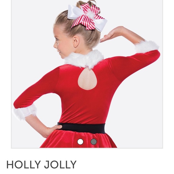 Christmas Santa Dance costume child small - Picture 2 of 15